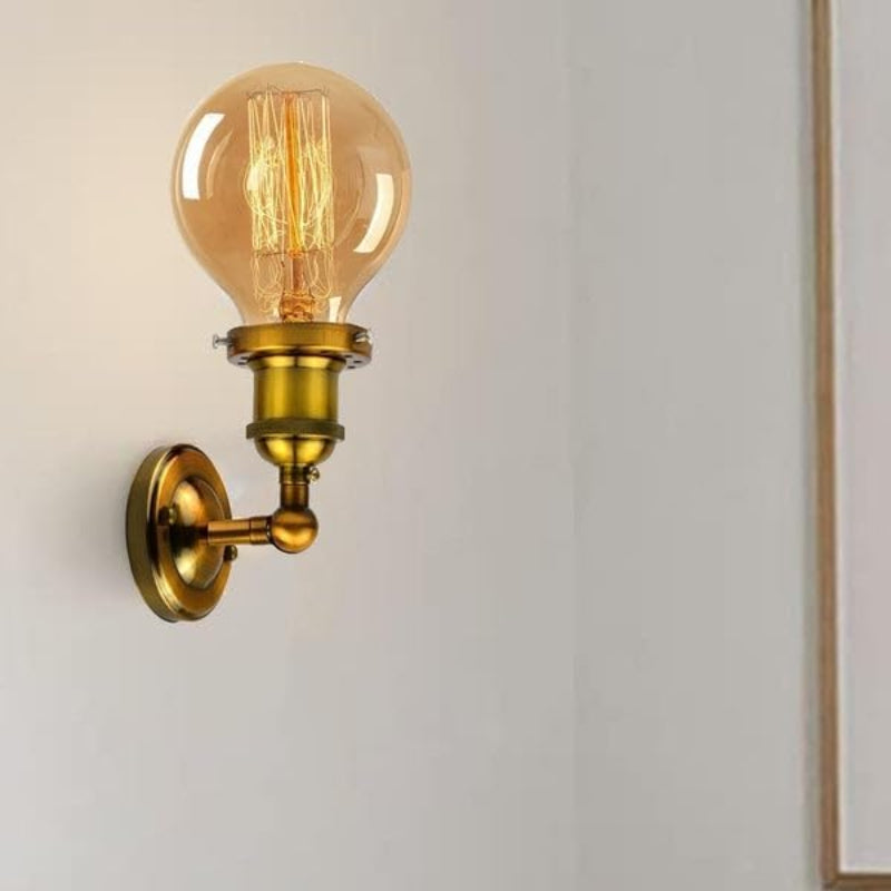Vintage Wandhalterung Lampe