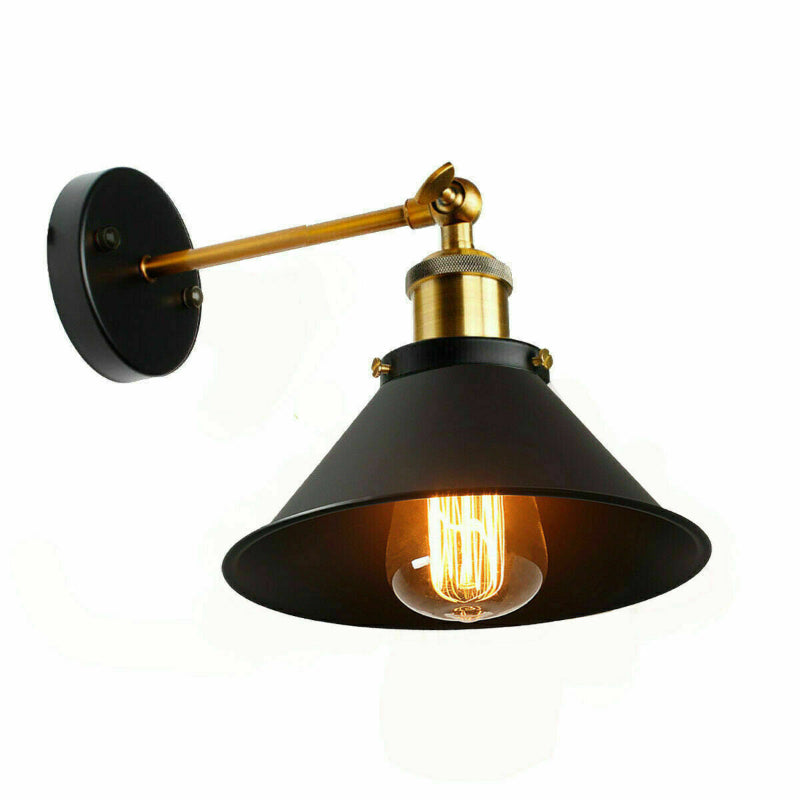 Vintage Wandlampe Industrial
