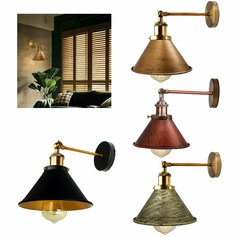 Vintage Wandlampe für Schlafzimmer