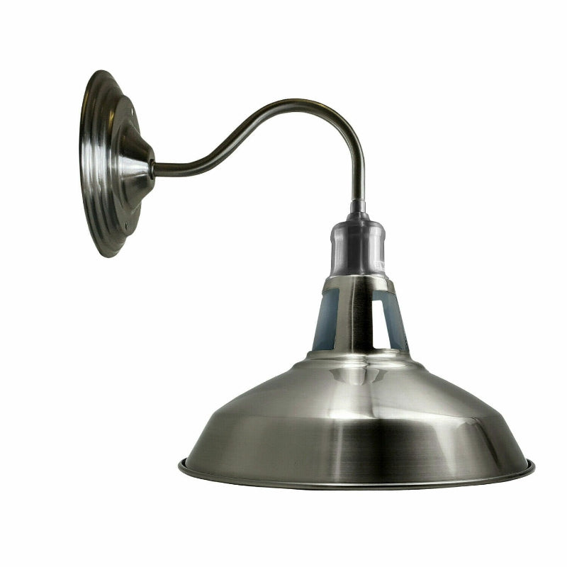 Vintage Wandleuchte im Industriestil