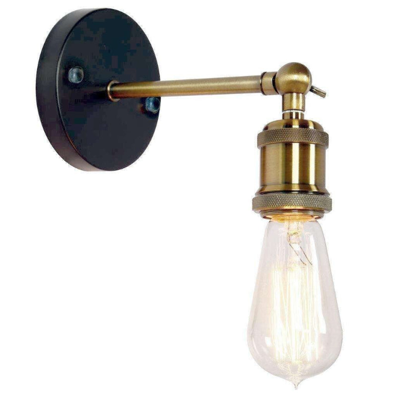 Vintage Wandleuchte im Industriestil