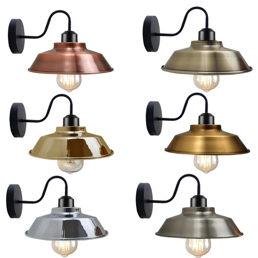 Wandlampe Kupfer Industrie Design für den Flur