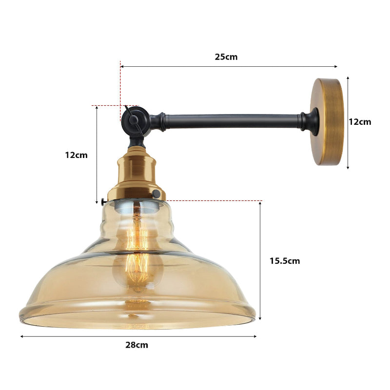 Wandlampe für Café 