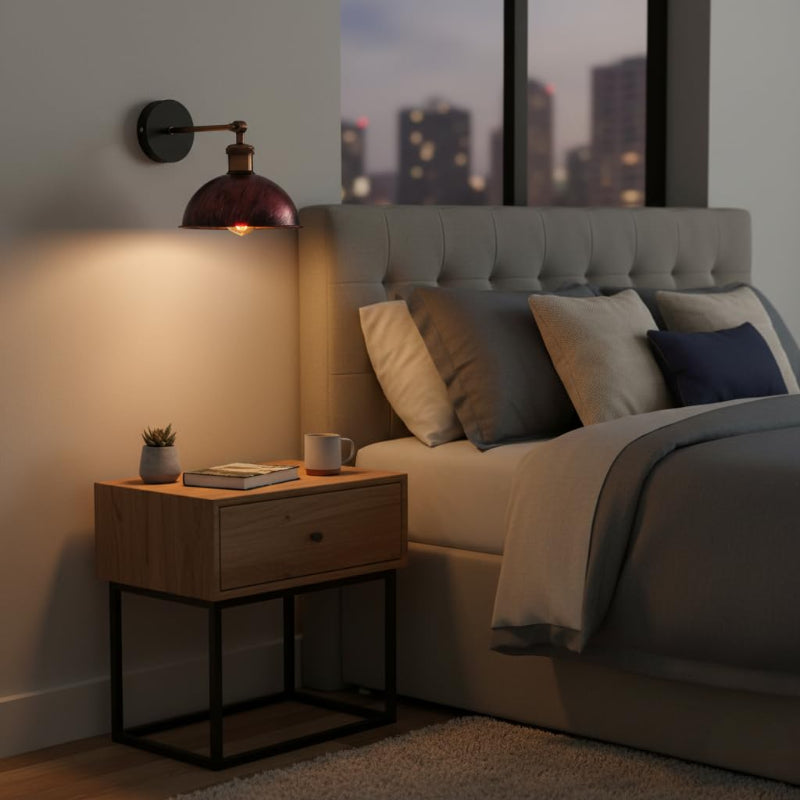 Wandlampe mit 18cm Ausladung