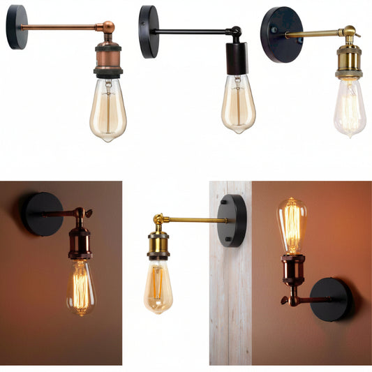 Wandleuchte Industriestil Retro