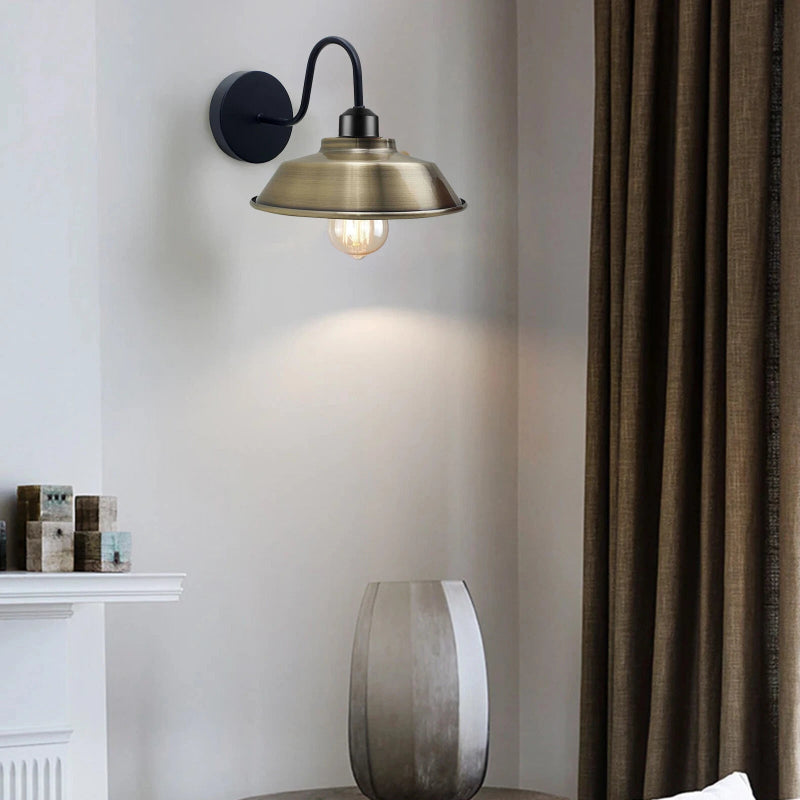 Wandleuchte Retro-Design mit E27 Fassung