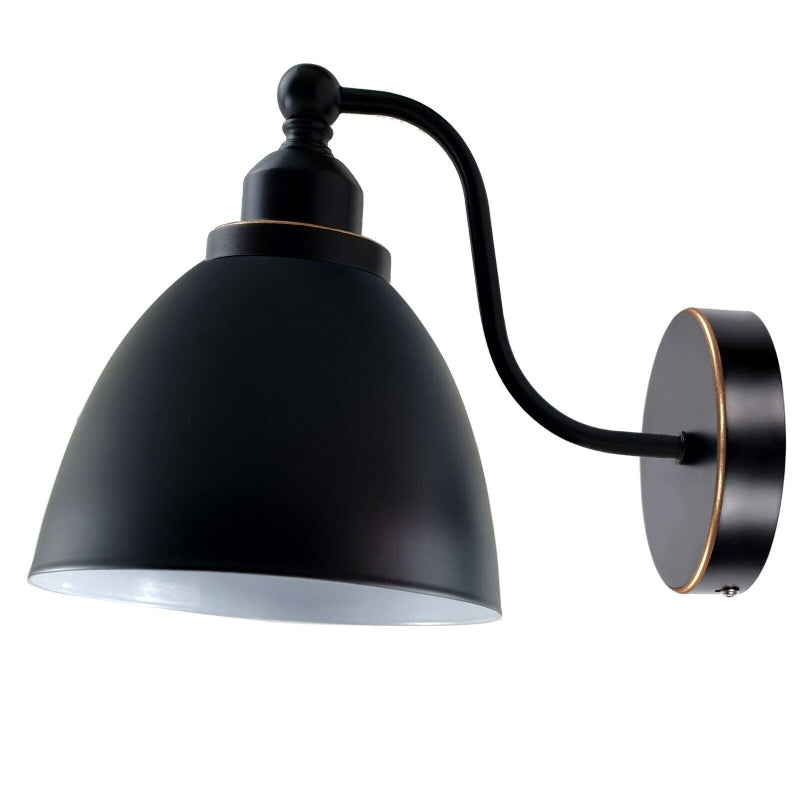 Wandmontierte Leselampe im 50er Jahre Design