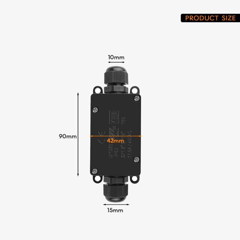  Wasserdicht Kabelmuffe Verteilerdose