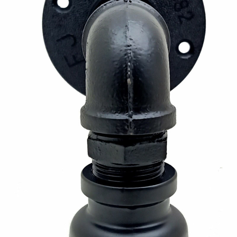 Vintage Wasserrohr Wandlampe für Innenbereich