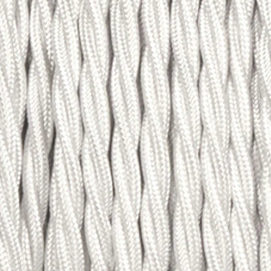 1m/5m/10m 3 adriges Textilkabel elektrisches gedrehtes Kabel Stoffummantelung~1196