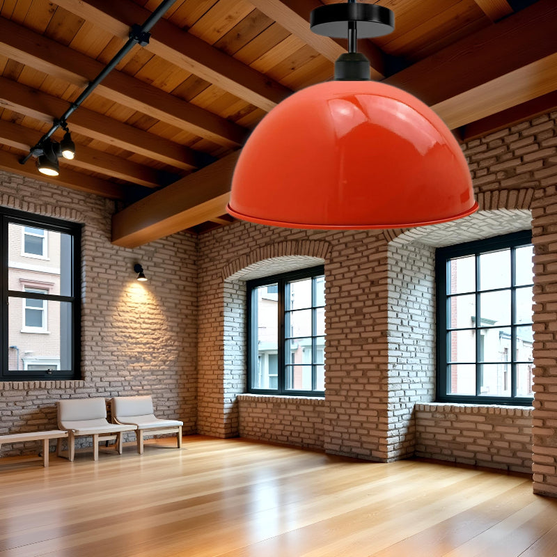 Wohnzimmerlampe Industrial Schwarz
