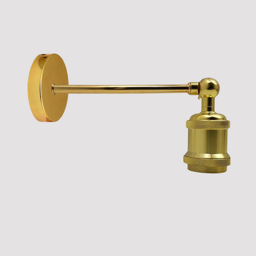 Applique E27 per soggiorno e sala da pranzo, oro antico francese ~1780