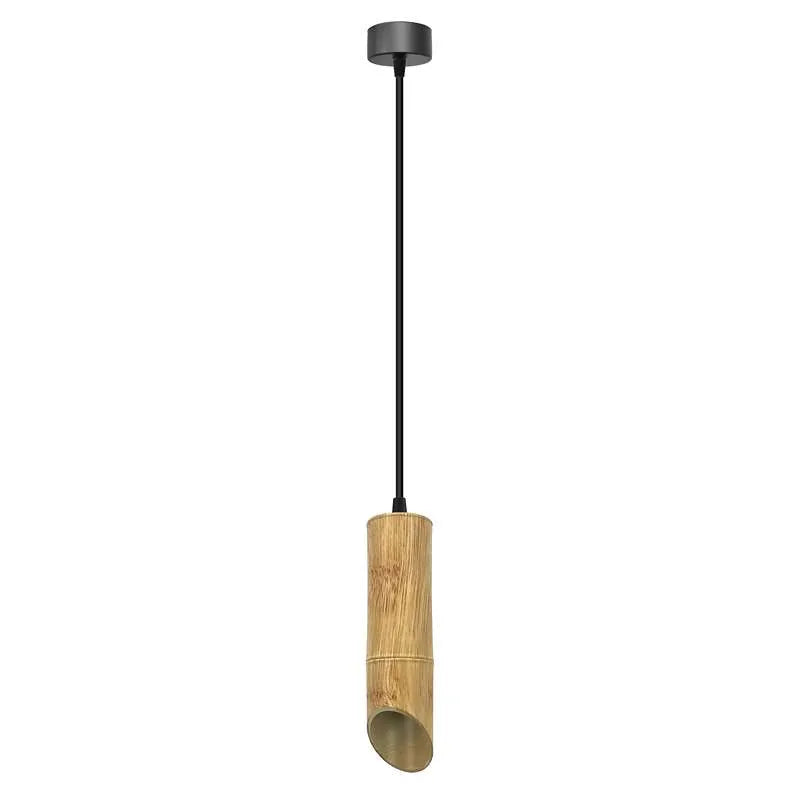 Elegante Boho Bambus-Pendelleuchte, die jeden Raum mit Stil und Wärme bereichert