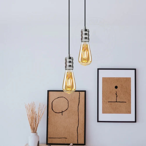 Vintage Industriell Kupfer lampen fassungen E27 sockel~1458