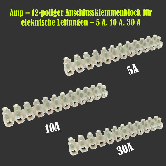 Elektroverzinnung und AMP 12-Pin Connector: Hochwertige Verbindungen
