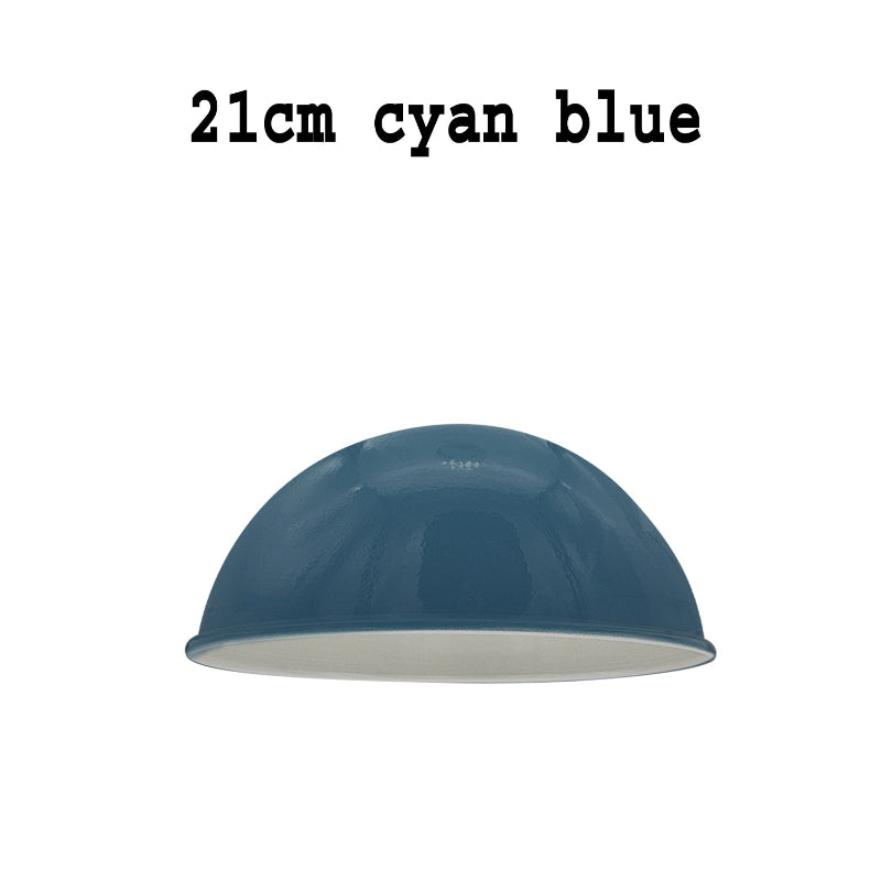cyan blau Lampenschirm