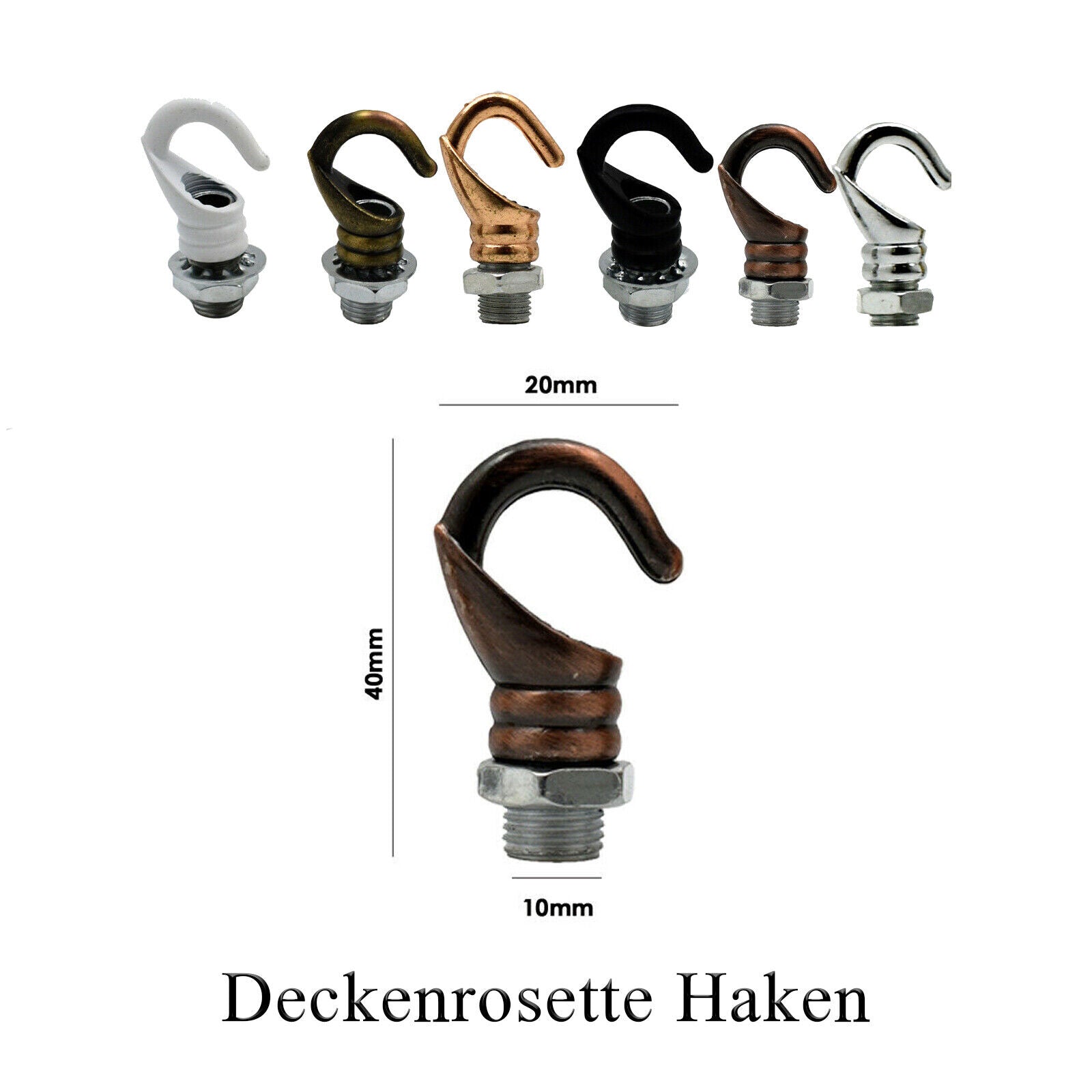 deckenhaken für lampen