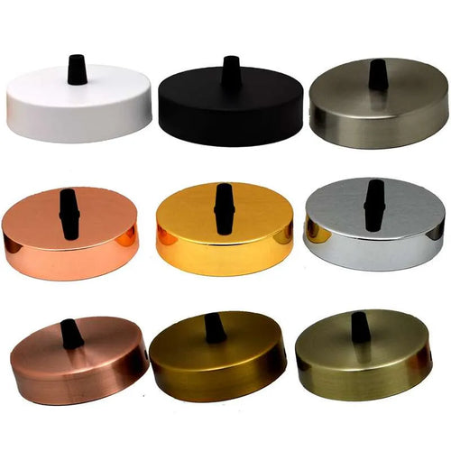 Vintage loftroset 120x25mm til pendellampe ~1050