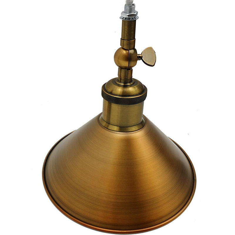 dekorative flurlampe roségold industrial design