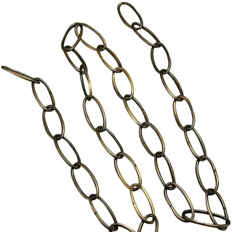 green brass 2m Kette