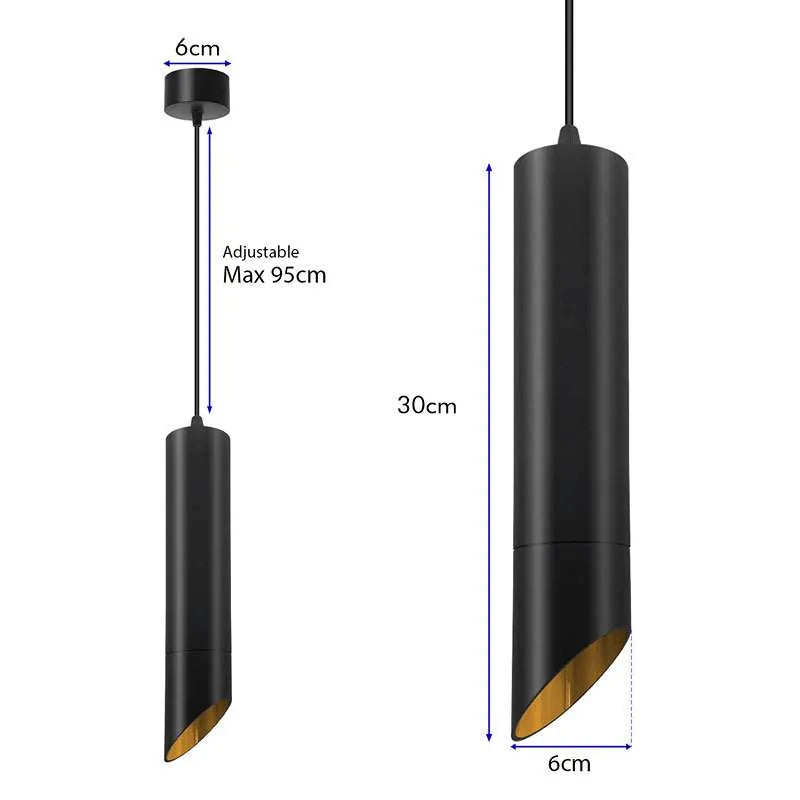 gu10-fassung led pendelleuchte