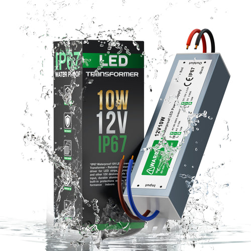 12V 10W LED Trafo IP67 0,83A Netzteil ~1099
