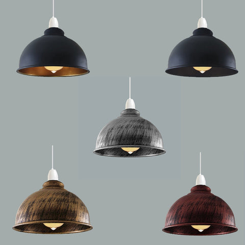 Paralume in metallo vintage Ledsone da 21 cm per lampada a sospensione ~2725