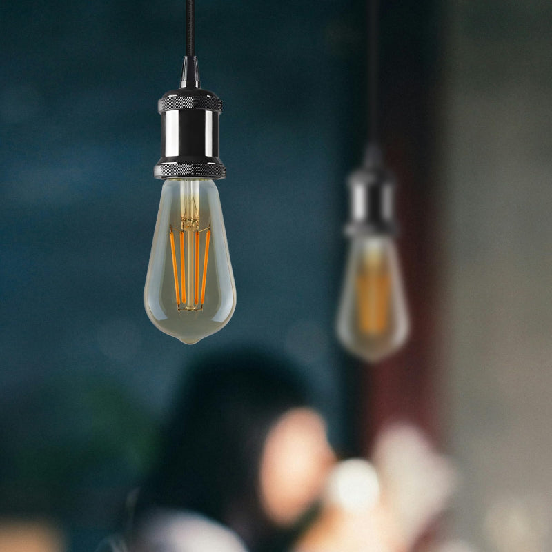 minimalistische Deckenaufhängung E27