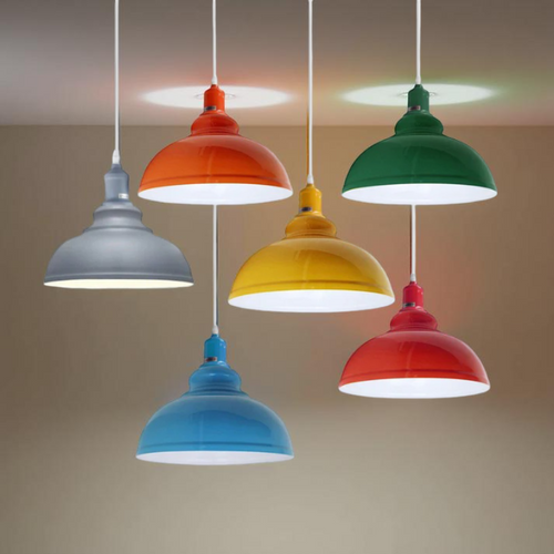 LED-hængelampe Home Deco Shinny pendellamper Ø 29 cm | E27~3244