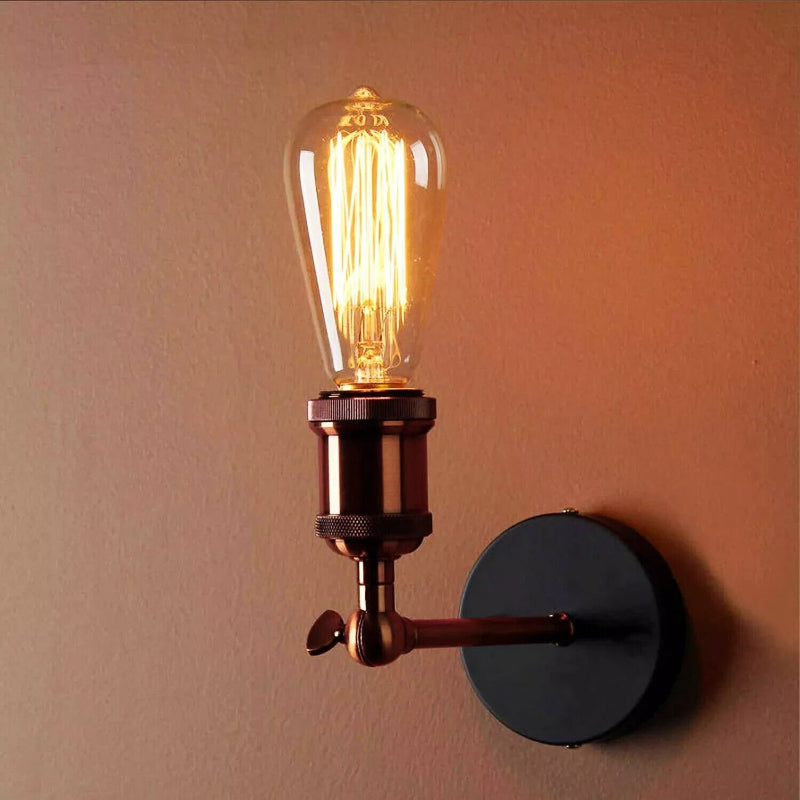 retro wandlampe flur verstellbar