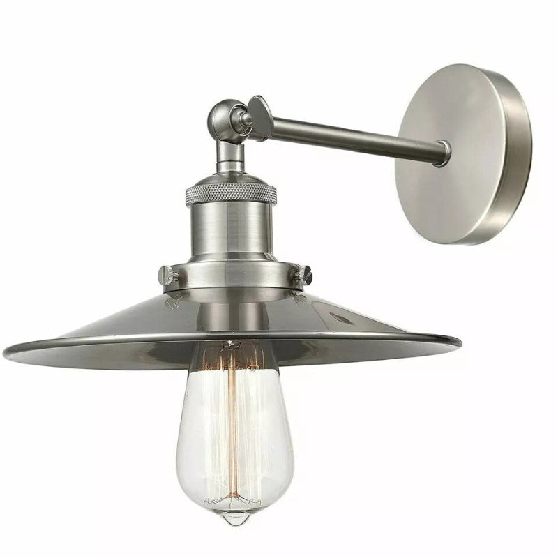 retro wandleuchte schwarz gold mit metallgelenk