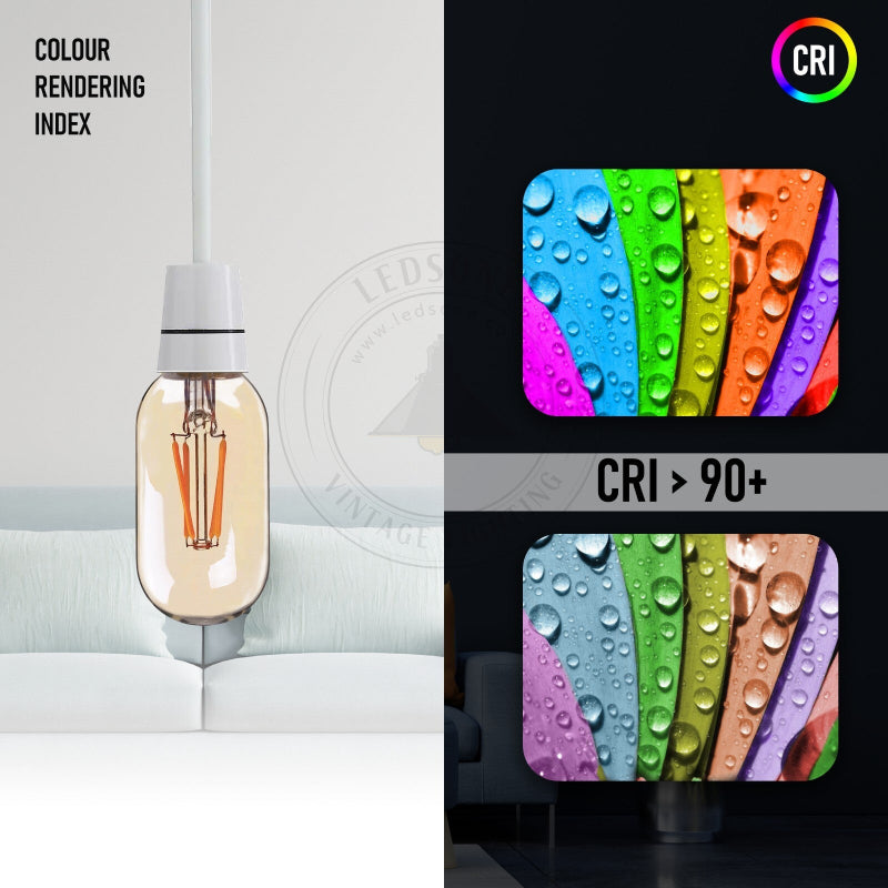 vintage led filament birne t45 b22 online kaufen