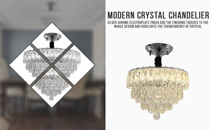 Moderne Klarglas-Kristal