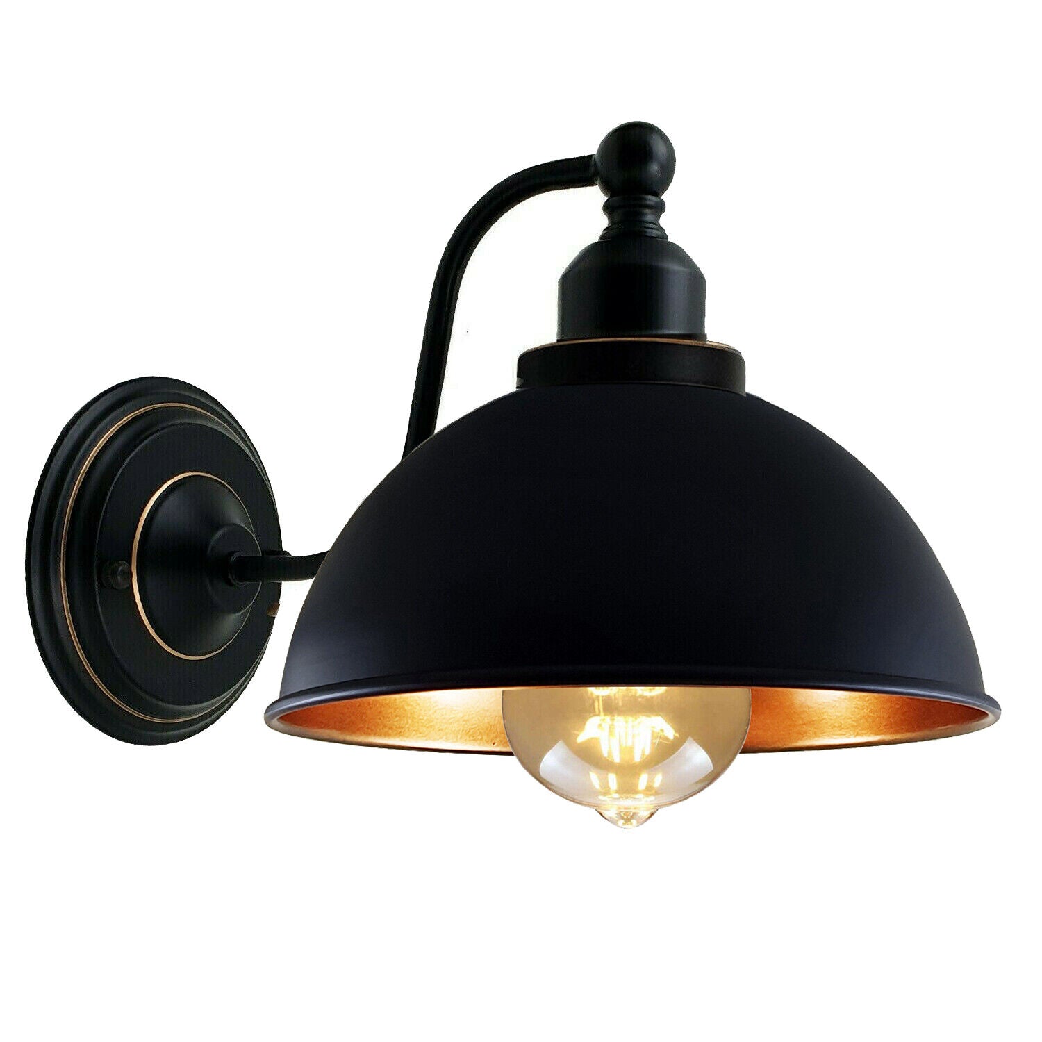 Applique Murale LED Rétro Style Industriel Vintage,Luminaire Décoratif Applique Murale LED Rétro Style Industriel Vintage,Luminaire Décoratif