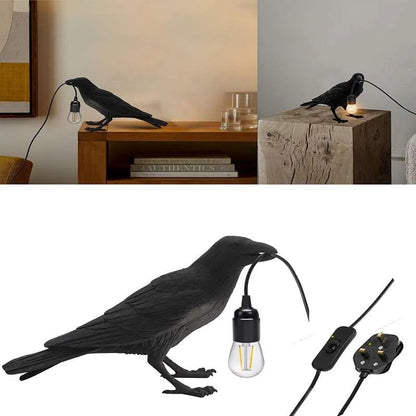 Neu elegantem Design Vogel Raven Tischlampe 220V~2589