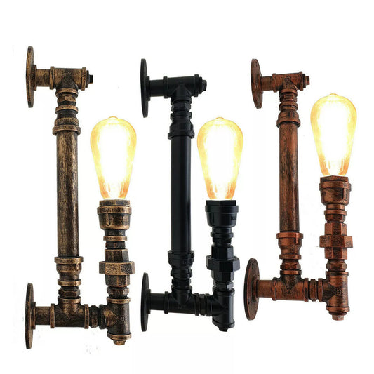 Modern Wohnzimmer wandleuchte rohr Steampunk lampe~2366