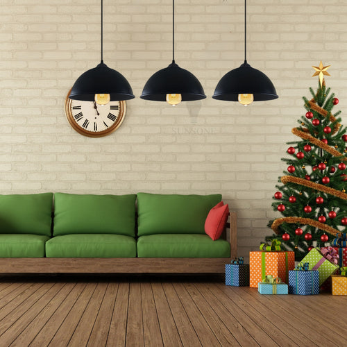 Pendelleuchte Deckenleuchte Hängeleuchte E27 3 flammig~3154