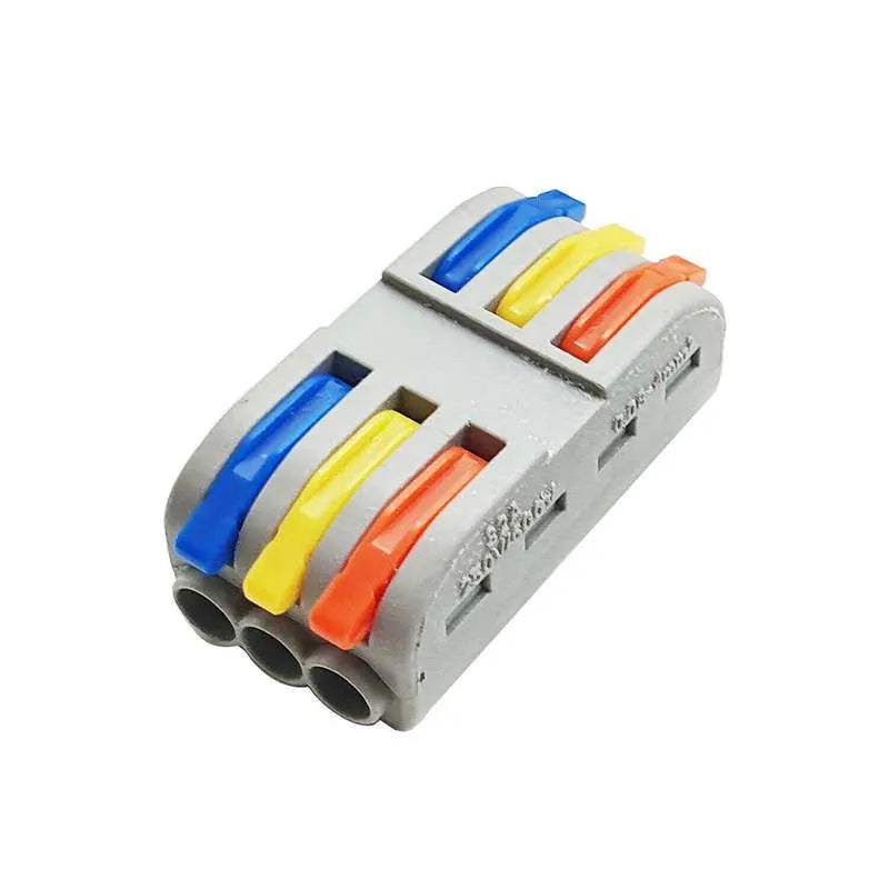 Elektrischer Kabelverbinder Wiederverwendbare Inline-Elektrokabelklemme Kabel SPL2/3/6/9 Clips ~2800