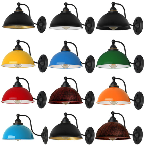 Applique vintage da corridoio, faretti, lampada da parete ~ 3189