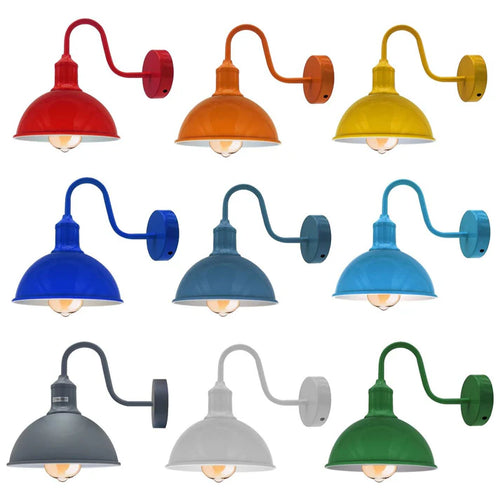 LEDSone vintage væglampe i industriel stil | Ø21cm | E27 ~3342