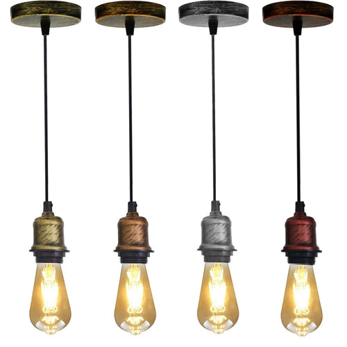 Vintage E27 Hängelampe~1605