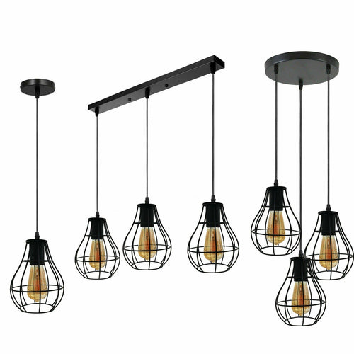 Vintage Industrial Pendelleuchte ~3469