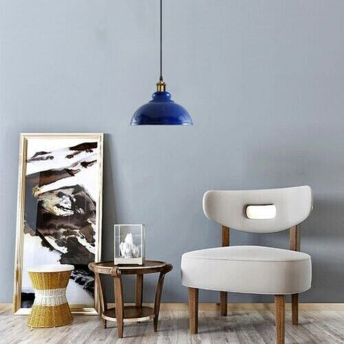 Pendelleuchten kinderzimmer|Metall|Ø 29 cm|blaue lampen~3096