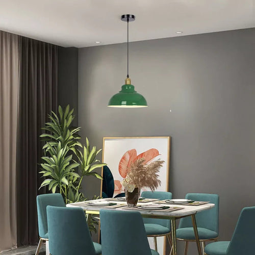 Hängelampen grün |Metall |Ø 29 cm | lampen kinderzimmer~3089