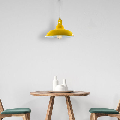 Badezimmerlampen decke hangend lampenschirme gelb~3003