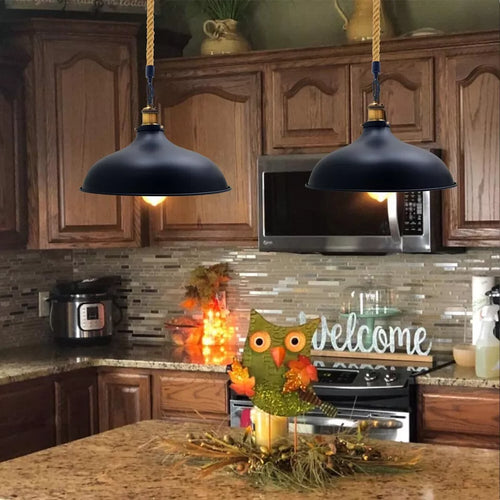 Vintage Deckenleuchte Retro Halbeinbauleuchte LED Retro Lampe Leuchten~3183