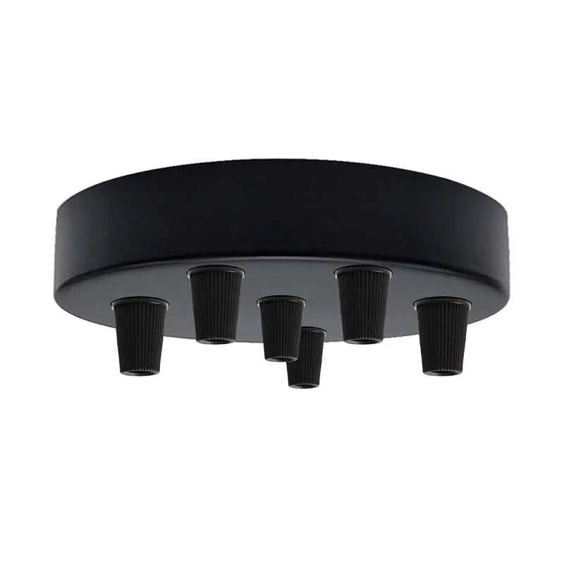 Deckenrosette lampe  Ø 12cm 6-Fach Deckenleuchte