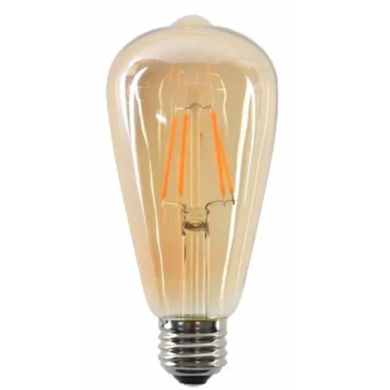 Vintage LED Glühbirne mit E27-Fassung für stilvolle Innenbeleuchtung