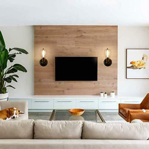 Drahtgestell lampenschirm mit balloon schwarze wandlampen~3050