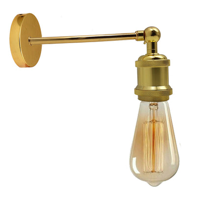  Verstellbare Wandleuchte Arbeitszimmer Diner Lamp Französisches Gold